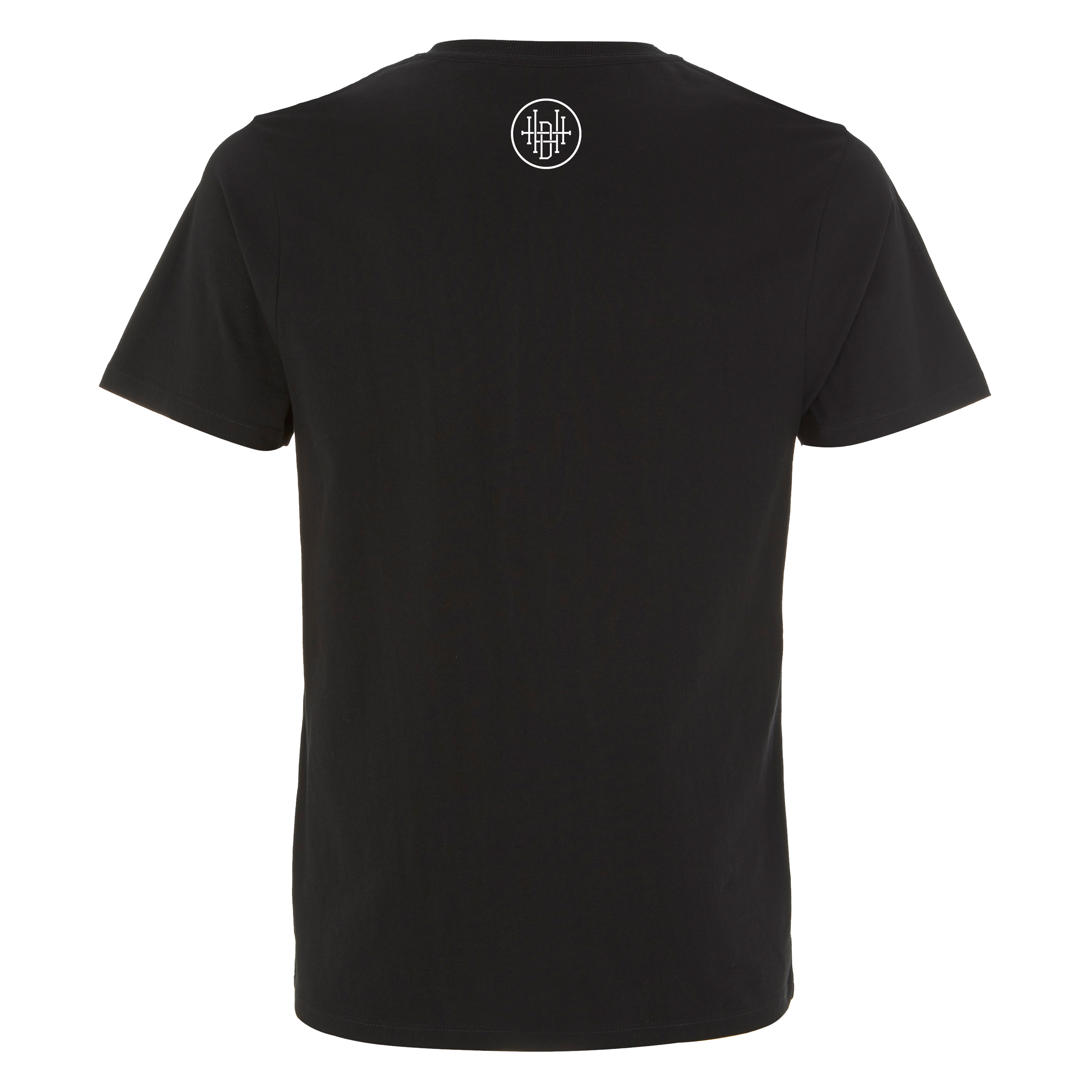 T-Shirt Enter through the narrow gate – Back – schwarz