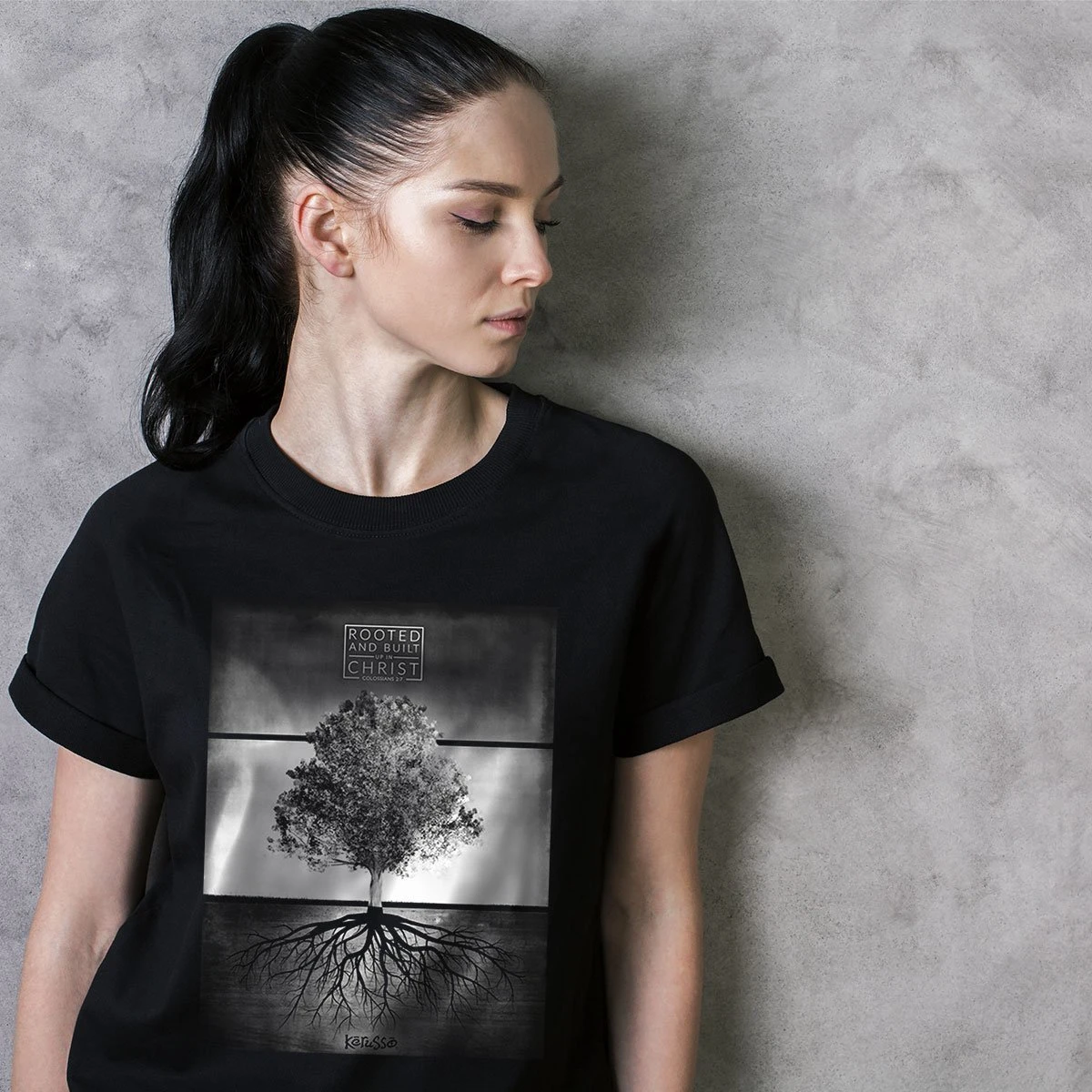 Rooted in Christ – Kerusso® T-Shirt