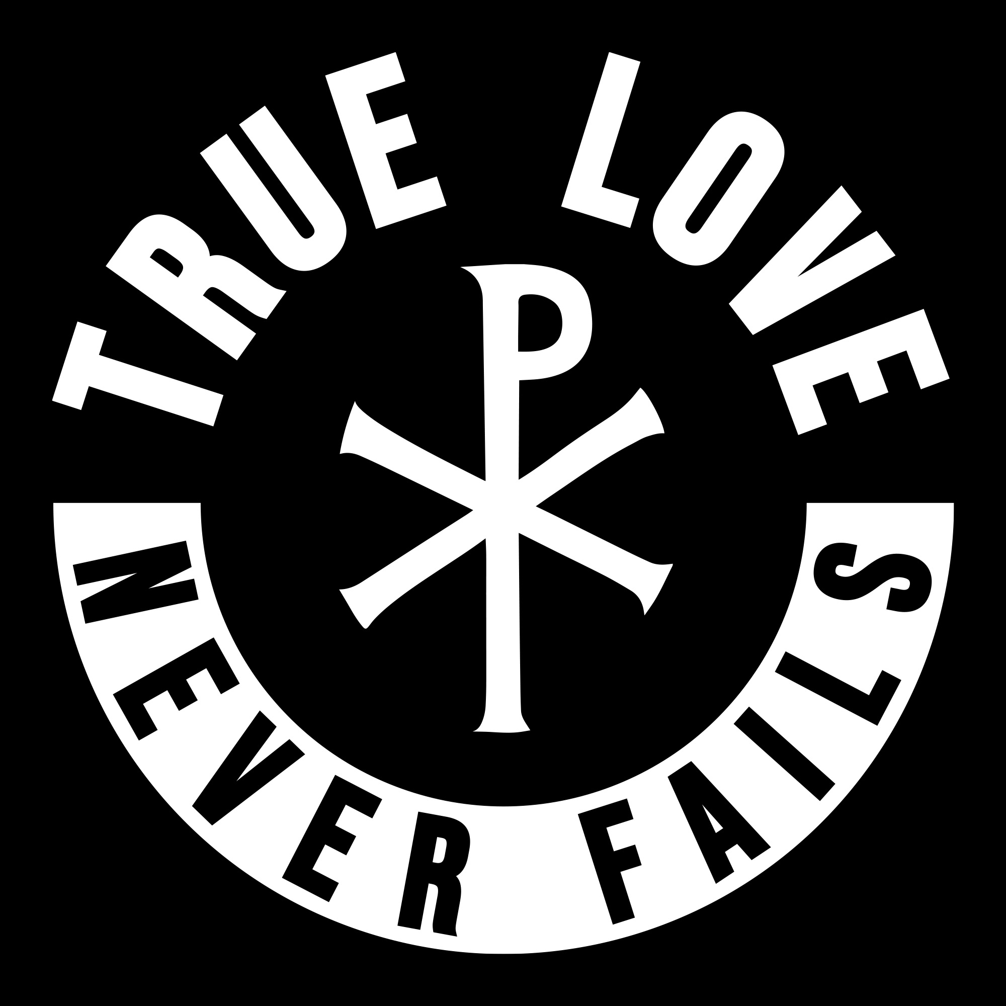 Zip-Up True love never fails – Motiv