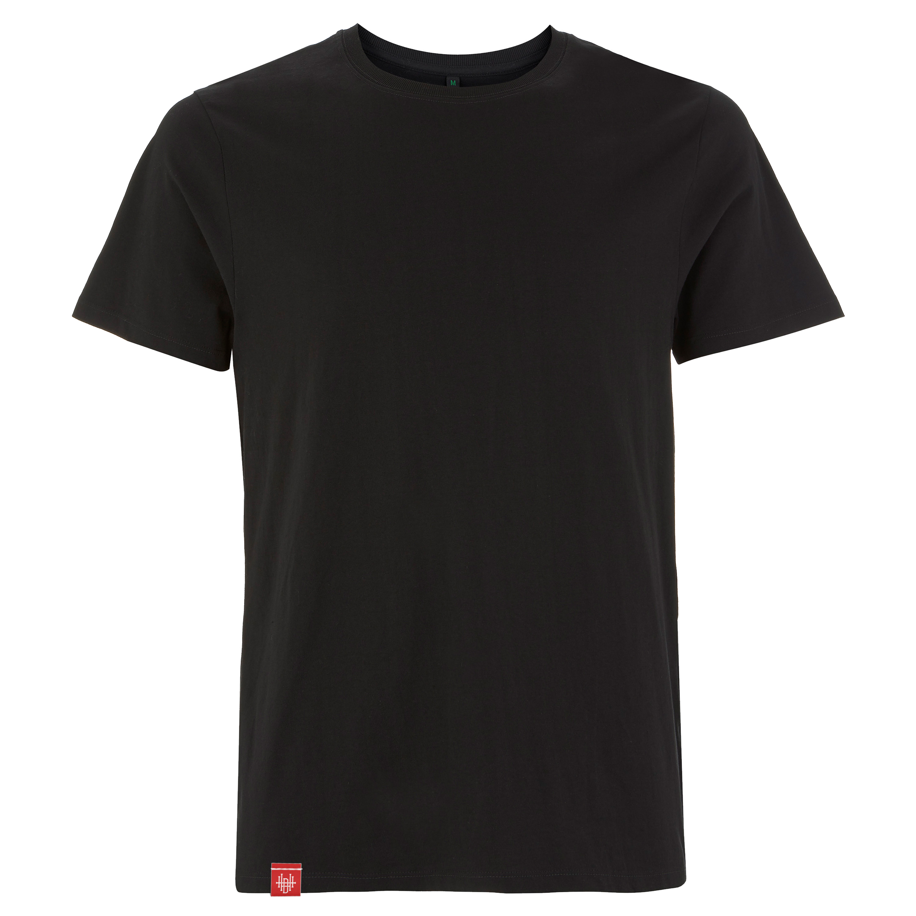 T-Shirt – Love never fails – Back – schwarz